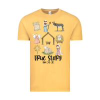 Vintage Mustard true story Vintage Tee - MaliasSmallBusiness
