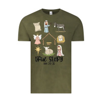 Vintage Olive true story Vintage Tee - MaliasSmallBusiness