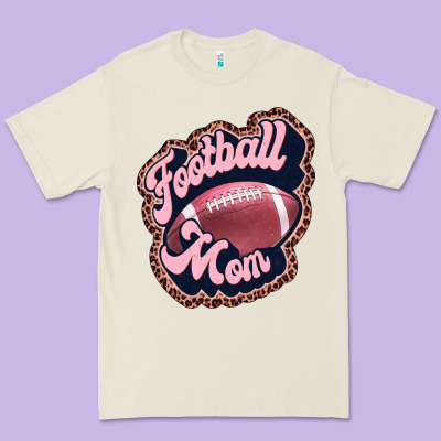 Football Mom Premium Tee Designed By Jahusdesignshop