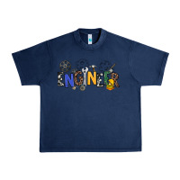 Navy engineer Urban Heavy Tee - NancyCooperArtShop