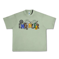 Oil Green engineer Urban Heavy Tee - NancyCooperArtShop