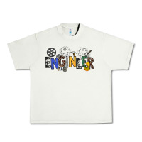 Pistachio engineer Urban Heavy Tee - NancyCooperArtShop