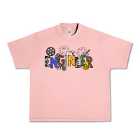 Salmon engineer Urban Heavy Tee - NancyCooperArtShop