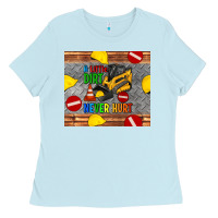 Baby Blue skidsteer tumbler Ladies Tee - Artiststas