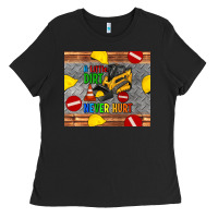 Black skidsteer tumbler Ladies Tee - Artiststas