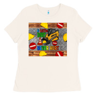 Bone skidsteer tumbler Ladies Tee - Artiststas