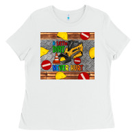 White skidsteer tumbler Ladies Tee - Artiststas