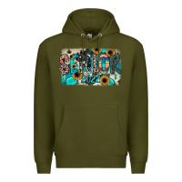 Army Green senior2022 Premium Hoodie - JahusDesignShop