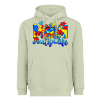 Matcha Mom Autism life Heavyweight Hoodie - CowGirlArtShop