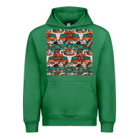 Emerald native american aztec seamless pattern 3 Urban Hoodie - BundleAndBundleShop