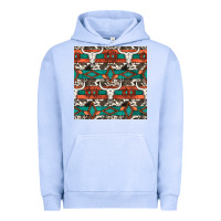 Pigment Grape Ice native american aztec seamless pattern 3 Urban Hoodie - BundleAndBundleShop