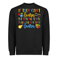 Black if they can't learn the way we teach teach the  wa Heavyweight Sweatshirt - LillyAllenDesigns
