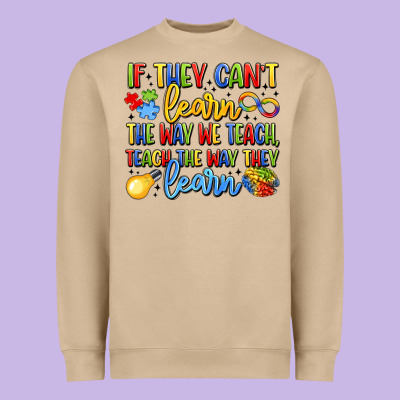 If They Can't Learn The Way We Teach Teach The  Wa Heavyweight Sweatshirt Designed By Lillyallendesigns