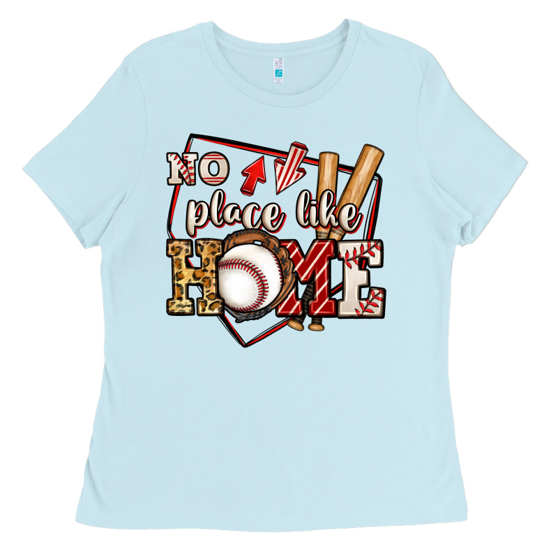 No Place Like Home Baseball Ladies Tee by Jasminsmagicworld | Teevron