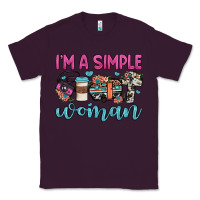 Plum i'm a simple woman Classic Tee - JahusDesignShop