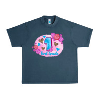 Midnight Navy back to school flowers first grade 3200x2400 Urban Heavy Tee - AdoDesignShop