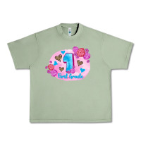 Oil Green back to school flowers first grade 3200x2400 Urban Heavy Tee - AdoDesignShop