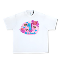 White back to school flowers first grade 3200x2400 Urban Heavy Tee - AdoDesignShop