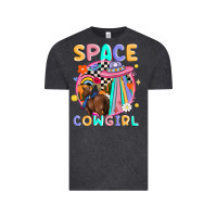 Vintage Black space cowgirl Vintage Tee - MaliasSmallBusiness