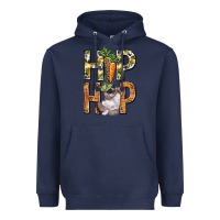 Navy Hip hop Easter boy Easter Day Heavyweight Hoodie - HowdyJamesFarm