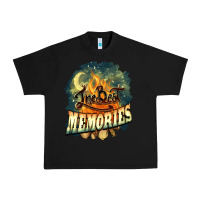 Black camping the best memories Urban Heavy Tee - NancyCooperArtShop