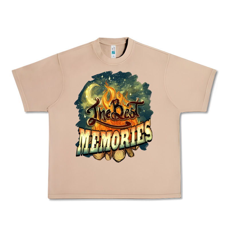Camping The Best Memories Urban Heavy Tee by NancyCooperArtShop | Teevron