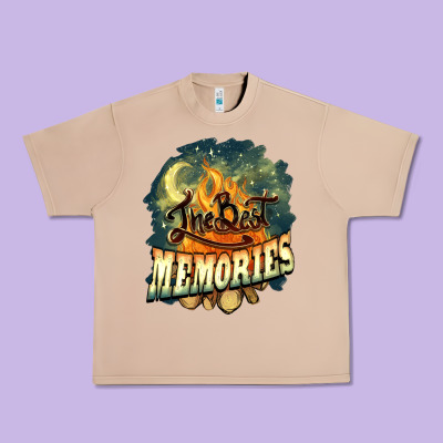 Camping The Best Memories Urban Heavy Tee Designed By Nancycooperartshop
