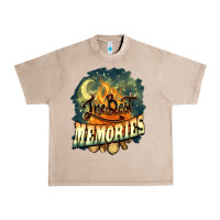 French Oak camping the best memories Urban Heavy Tee - NancyCooperArtShop