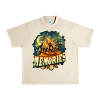 Sandshell camping the best memories Urban Heavy Tee - NancyCooperArtShop