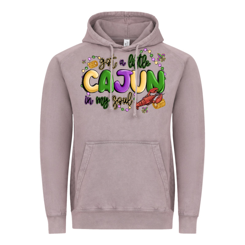 Got A Little Cajun In My Soul Vintage Hoodie by MaliasSmallBusiness | Teevron