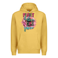 Antique Gold fight believe hope survive cancer awareness Premium Hoodie - CowGirlArtShop