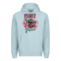 Blue Mist fight believe hope survive cancer awareness Premium Hoodie - CowGirlArtShop