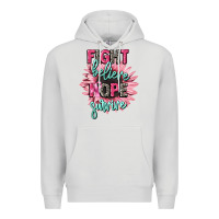 Dove Grey fight believe hope survive cancer awareness Premium Hoodie - CowGirlArtShop