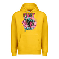 Lemon fight believe hope survive cancer awareness Premium Hoodie - CowGirlArtShop