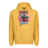 Mustard fight believe hope survive cancer awareness Premium Hoodie - CowGirlArtShop