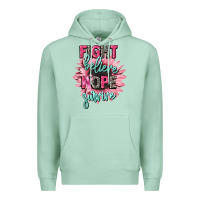 Seafoam fight believe hope survive cancer awareness Premium Hoodie - CowGirlArtShop