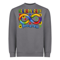 Storm neurodiversity awareness Heavyweight Sweatshirt - LillyAllenDesigns