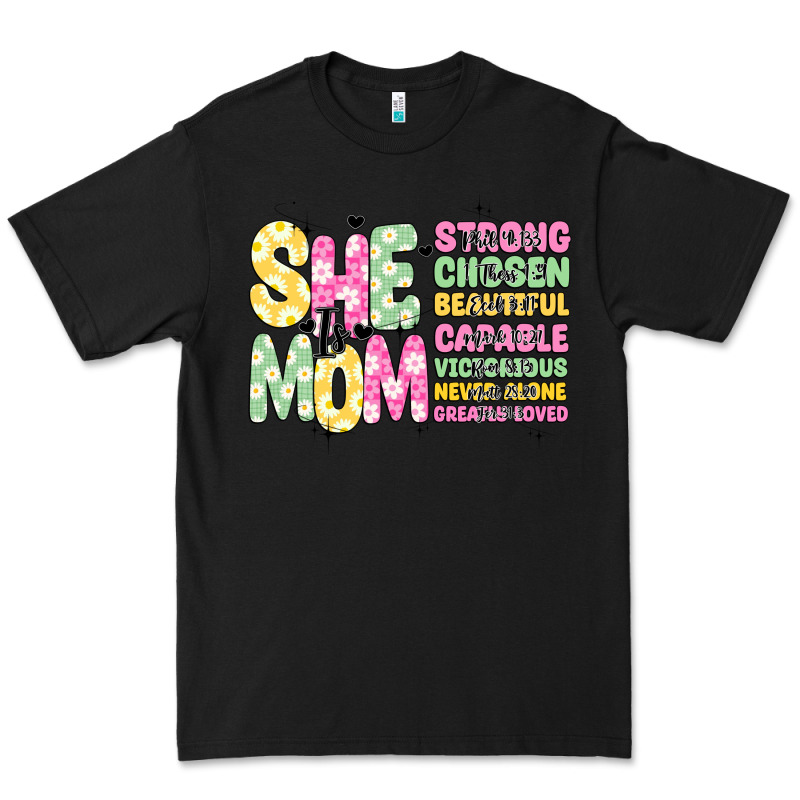 She Is Mom Premium Tee by JahusDesignShop | Teevron