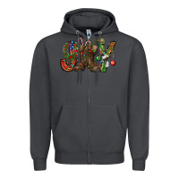 Smoke Army Christmas Joy Zipper Hoodie - NancyCooperArtShop
