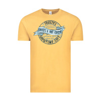 Vintage Mustard frostys snowflake cafe Vintage Tee - MaliasSmallBusiness