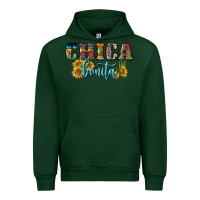 Forest Green chica bonita Urban Hoodie - BundleAndBundleShop