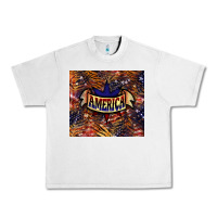 Lunar Rock tiger america Urban Heavy Tee - NancyCooperArtShop