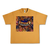 Peanut Butter tiger america Urban Heavy Tee - NancyCooperArtShop