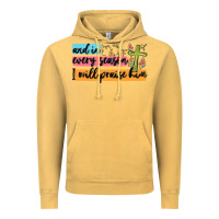 Vintage Mustard and in every season i will praise him Vintage Hoodie - MaliasSmallBusiness