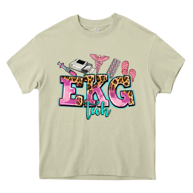 Ekg Tech Heavy Core Tee by AdoDesignShop | Teevron