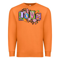 Carrot Easter love Happy Easter Day Premium Sweatshirt - CowGirlArtShop