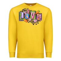 Lemon Easter love Happy Easter Day Premium Sweatshirt - CowGirlArtShop