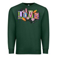 Sports Green Easter love Happy Easter Day Premium Sweatshirt - CowGirlArtShop