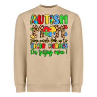 Mushroom autism mom some people look up to their heroes Heavyweight Sweatshirt - LillyAllenDesigns