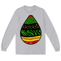 Moon Dust teardrop african pattern Long Sleeve Tee - BundleAndBundleShop